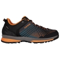 Lowa Hiking Shoes Carezza GTX Low Suede (Trekking, waterproof) anthracite grey/orange Men's